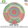 2016 New Type BPA Free Bamboo Fiber Plate (HDP-2076)